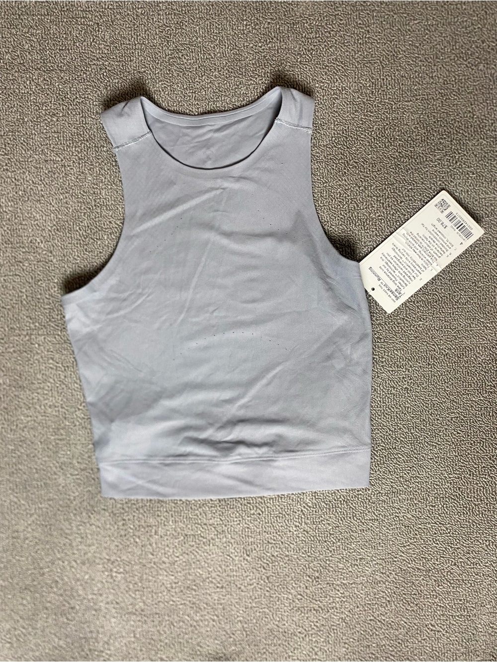 Lululemon Athletica SenseKnit Running Tank Athletic Gym Performance Wear Workout